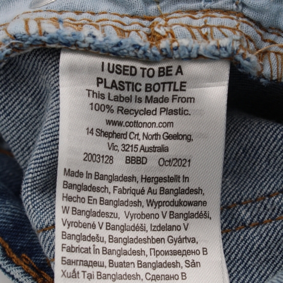 Cotton On Women’s Size 4 Blue Stretch Mom Jeans - Picture 6 of 7